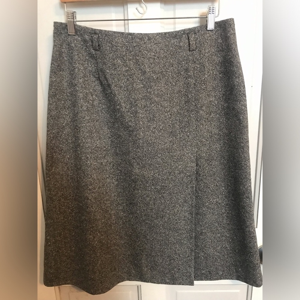 Pendleton A-line tweed skirt